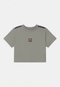 Ellesse ASALI CROPPED UNISEX - T-shirt Imprimé - Light Grey