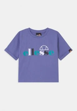 Ellesse GIANDUIA CROP - T-shirt Imprimé - Purple