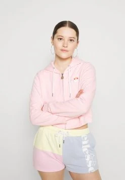 Ellesse PIOLLI - Sweat à Capuche Zippé - Light Pink