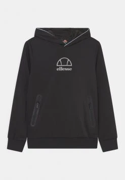 Ellesse EDENI HOODY UNISEX - T-shirt à Manches Longues - Black/silver