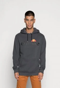 Ellesse GOTTERO OH HOODY - Sweat à Capuche - Dark Grey