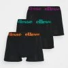 Ellesse HALI FASHION TRUNKS 3 PACK - Shorty - Black/multi-coloured
