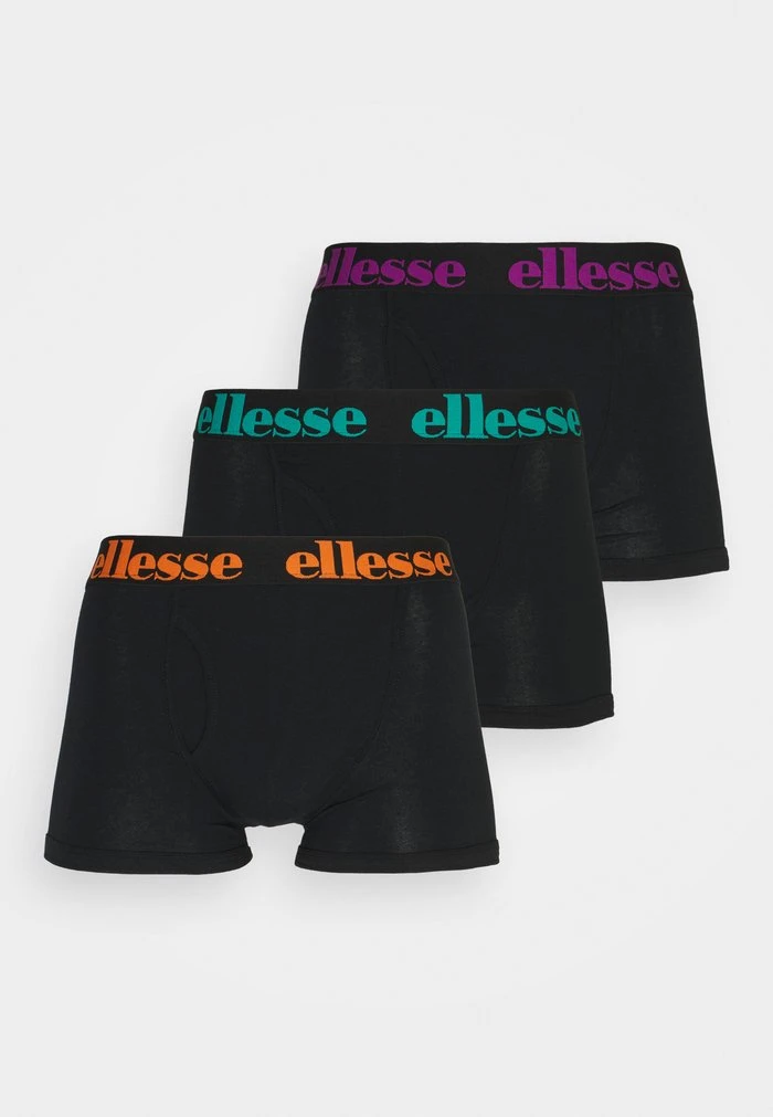 Ellesse HALI FASHION TRUNKS 3 PACK - Shorty - Black/multi-coloured 1 Ellesse HALI FASHION TRUNKS 3 PACK - Shorty - Black/multi-coloured